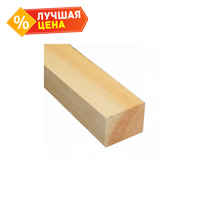 Брусок строганный сухой 40х100х3000 сорт 1